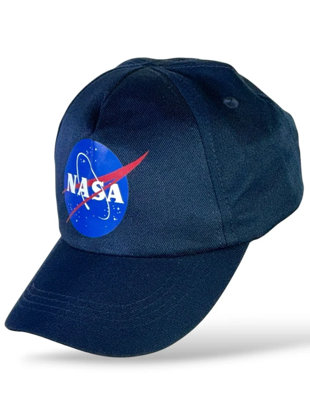 NASA Baseball Cap Hat Adjustable Unisex Men Adult One Size Navy Blue